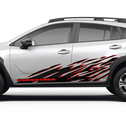 Portes latérales Splash Sclash Vinyl Decal - Graphic Sticker Universal Fit Suba Crosstrek
