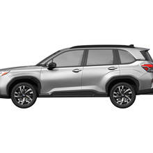 Doors latéral rayures en vinyle - autocollant graphique ajustement universel Suba Forester
 2