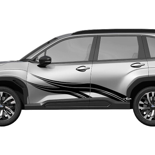 Portes latérales Decal de vinyle tribal - Graphic Sticker Universal Fit Suba Forester
