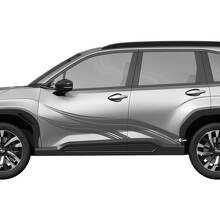 Portes latérales Decal de vinyle tribal - Graphic Sticker Universal Fit Suba Forester
 2