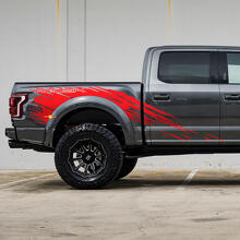 Autocollant graphique de protection latérale pour benne adapté à Musclecar truck power truck Roush Package 2
 3