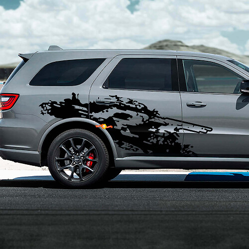 Kit de décalcomanies latérales en vinyle R/T anti-boue pour Dodge Durango