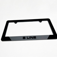 S LIGNE VICHIELLE Plaque d'immatriculation Couvre les cadres décor pour la ligne Audi S
 4