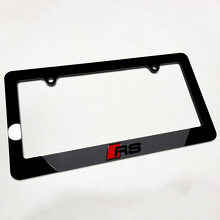 RS Vehicle Liceding Plate Cover Cames Decor pour Audi RS
 4