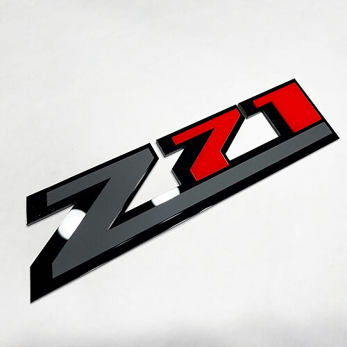 Z71 Fender Tailgate Badge Emblem pour Chevy Chevrolet Z71
