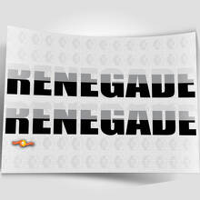 Autocollants Vinyle Personnalisés Rétro Vintage pour Capot Jeep Wrangler Rubicon Renegade 3