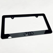 Anneaux de la plaque d'immatriculation du véhicule Couvre-plaques de cadres décor pour Audi 2
 2