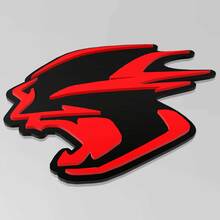 BANSHEE BADGES 3D BADGES CUSTURES BADGES DE FENDRE TAILGATE EMBLAND BADGE BADGE FIT DODGE CHARGER DAYTONA SRT
 3