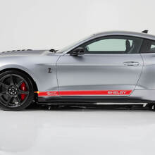 Séprèces du panneau de rocker Shelby Super Snake pour Ford Mustang
 3