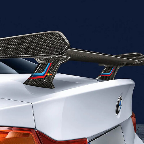 Autocollants Vinyle Bandes de Becquet M Couleur pour BMW M3 M4 F80 F82