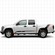 Bandes en vinyle Accent Rising pour porte et bas de caisse Chevrolet Colorado 1ère génération 2004-2012_2