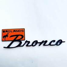 Badges badges badlands badges tailgate embranche 3d badge noir vs bleu 1
 5