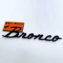 Badges badges badlands badges tailgate embranche 3d badge noir vs bleu 1
 6