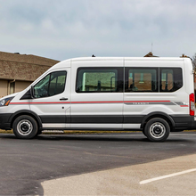 Ford Transit Vinyl Side Stripes décalcomanies deux couleurs
 3