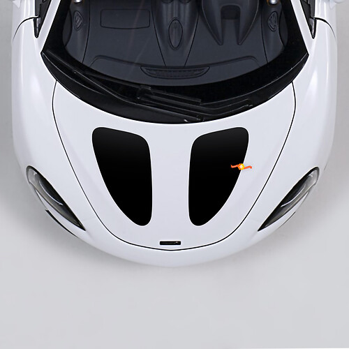 McLaren 570s Spider Hood Vent Style Graphics Vinyl Decal Sticker
