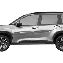 Bandes de course en vinyle autocollantes pour bas de porte latérale 5 pour Subaru 2