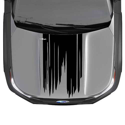 Autocollant Vinyle Capot Style Grange pour Subaru Forester_1