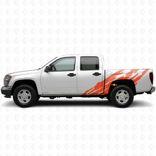 Bandes en vinyle dentelées pour porte et côté de caisse pour Chevrolet Colorado 1ère génération 2004-2012_4