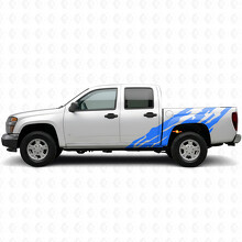 Bandes en vinyle dentelées pour porte et côté de caisse pour Chevrolet Colorado 1ère génération 2004-2012_5