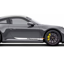 Kit d’autocollants vinyle bandes latérales lettrage 911 Carrera pour Porsche 911_2