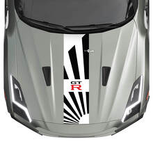 Hood JDM Stripes Decal Kit pour Nissan GT-R 2
 2