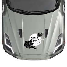Hood JDM Stripes Decal Kit pour Nissan GT-R 3
 2