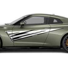 Kit de décalcomanie graphique des portes latérales pour Nissan GT-R 2
 2