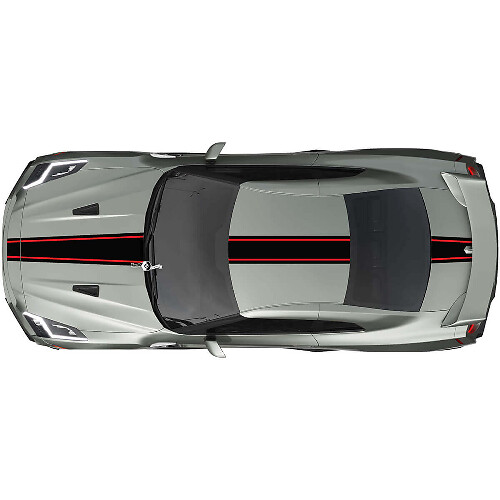 Kit Autocollants Bandes de Course Corps Complet 3 pour Nissan GT-R