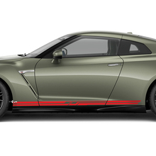 Doors Side Rocker Panel Graphics Decal Kit pour Nissan GT-R
 2