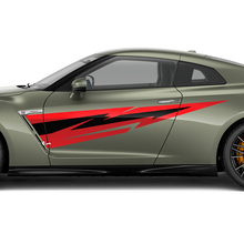 Kit de décalcomanie graphique des portes latérales pour Nissan GT-R 3
 3