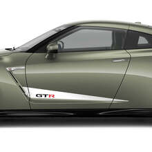 Autocollant Vinyle Latéral à Rayures Géométriques GT-R pour Nissan GT-R_2