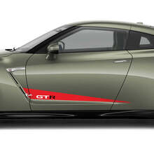 Autocollant Vinyle Latéral à Rayures Géométriques GT-R pour Nissan GT-R_3