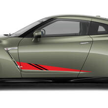 2x portes latérales kit de décalage de hachage graphique pour Nissan GT-R
 3