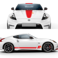 Nissan NISMO 370Z Kit graphique de saut-autocollant latérale en vinyle
 3