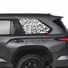 Décalque de fenêtre latéral de fleurs pour Toyota Sequoia TRD Pro
 2