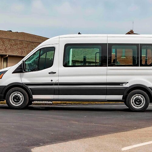 Kit de décalcomanies vinyle à bandes latérales décorées pour musclecar Transit