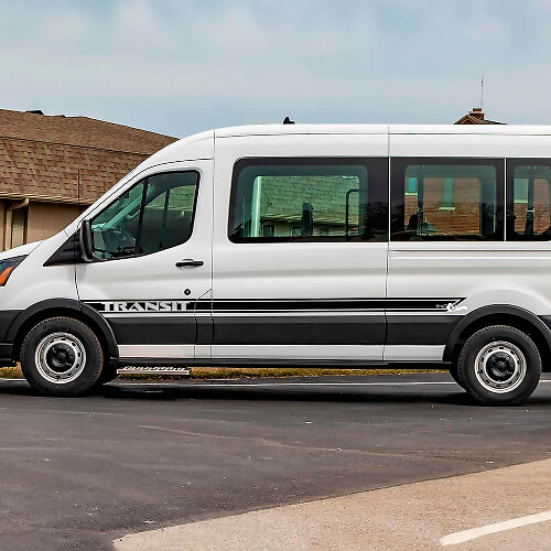 Ford Transit Vinyl Side Stripes décalcomanies 2
