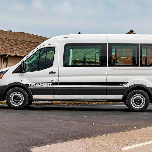 Ford Transit Vinyl Side Stripes décalcomanies 2
