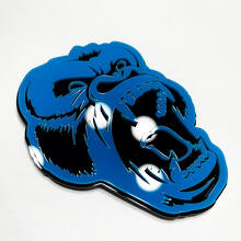 Badge de voiture 3D Angry Gorilla pour calandre hayon_5