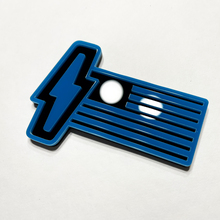 Ford 150 Lightning Us Flag 3D Badge - Insignes d'ailes personnalisés Emblem Rouge et Black
 3
