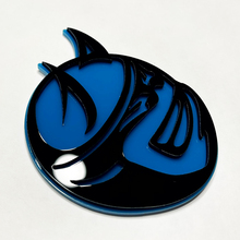Badge 3D personnalisé Drage Demon Dodge Charger Challenger Logo Fender Badges Emblem Rouge et Gray
 5