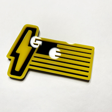 Ford 150 Lightning US Flag 3D Badge - Insignes d'ailes personnalisés Emblem Jaune et noir
 2
