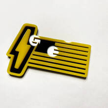 Badge 3D Drapeau US - Écussons Personnalisés d'Aile Emblème 2 pour Musclecar 150 Lightning 2