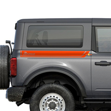 Autocollants de décalcomanies à rayures arrière arrière pour Ford Bronco
 2