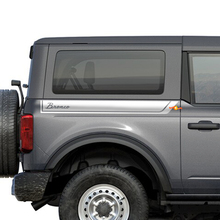 Autocollants de décalcomanies à rayures arrière arrière pour Ford Bronco
 3
