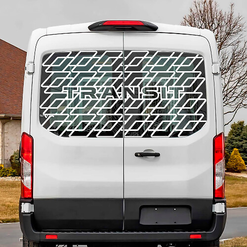 Ford Transit arrière Sticker en vinyle arrière
