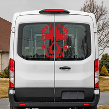 Ford Transit Autocollant de décalcomanie en vinyle du crâne arrière
 3