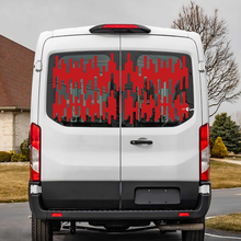 Ford Transit Autocollant de la fenêtre arrière en vinyle Sticker
 3