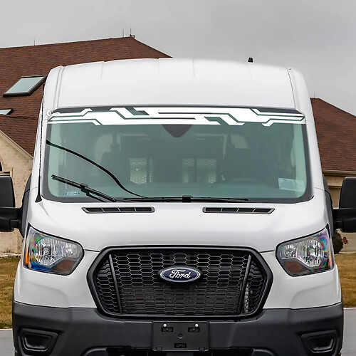 Ford Transit Stripes Brinshield Vinyl Decal Sticker 2

