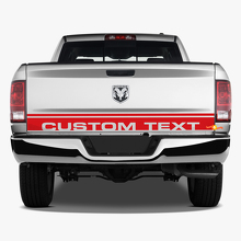 Autocollant vinyle personnalisé à rayures doubles pour hayon de Dodge Ram 1500 Power Wagon_2